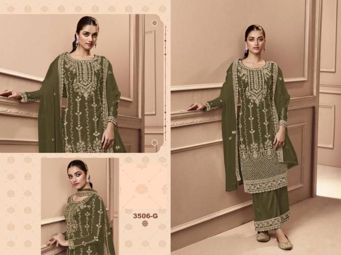 Swagat 3506 Exclusive Designer Wholesale Salwar Suits Catalog